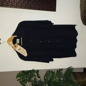 100%. Vintage Silk brand Silk shirt